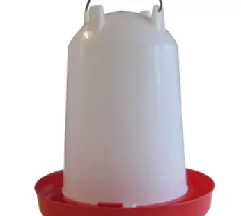 Home 46 6-Liter Manual Poultry Drinkers (Metal Handle)