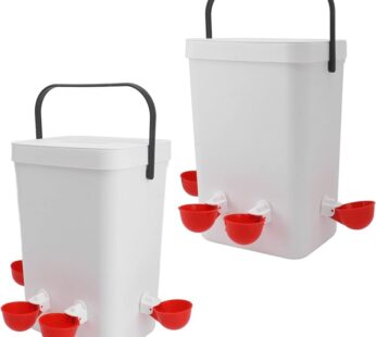 Home 5 20 Ltr Bucket Automatic Drinker Set