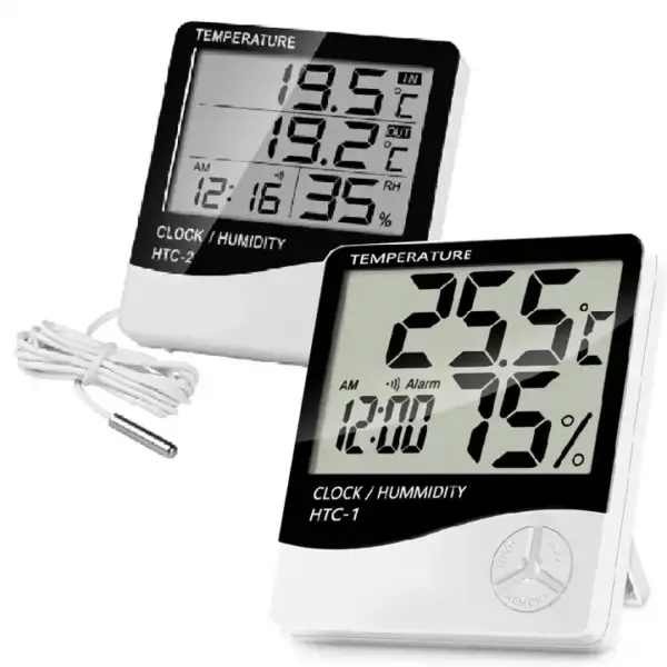 Digital Htc-1 Brooder Thermohygrometer For Poultry