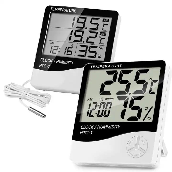 Digital Htc-1 Brooder Thermohygrometer For Poultry